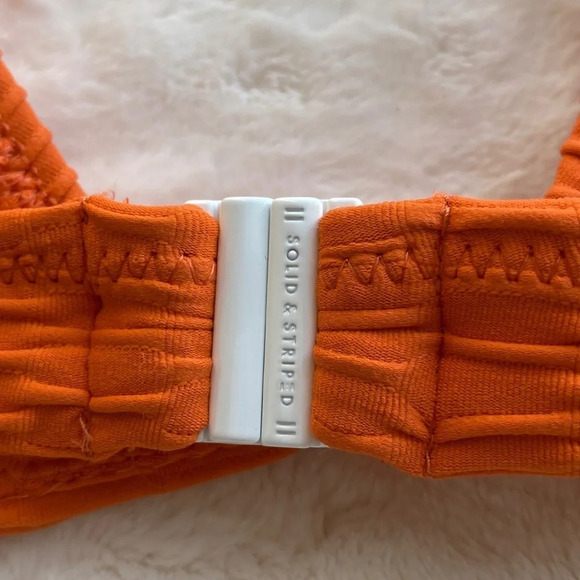 New! Free People x Solid & Striped Morgan bikini top 14803 - Picture 6 of 10